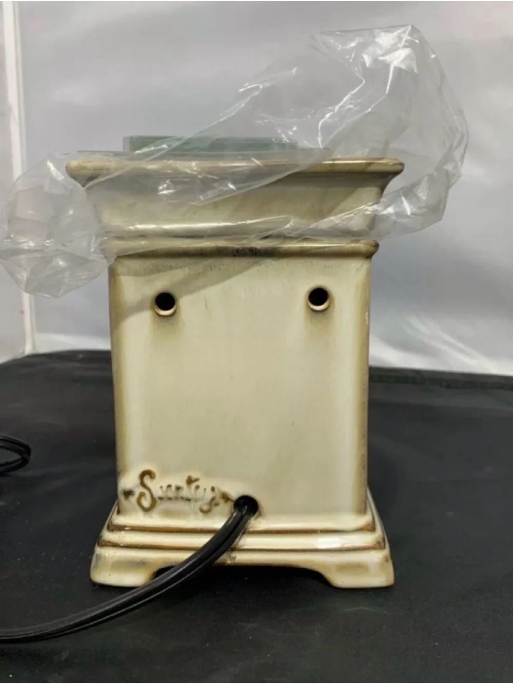 Scentsy DSW Snap Full Size Scented Wax Warmer w/ Snapshot Photo Frame Retired